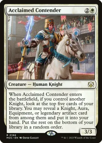 Acclaimed Contender · 166