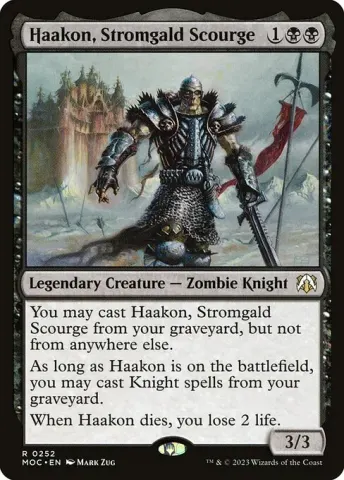 Haakon, Stromgald Scourge · 252