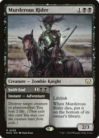 Murderous Rider // Swift End · 258