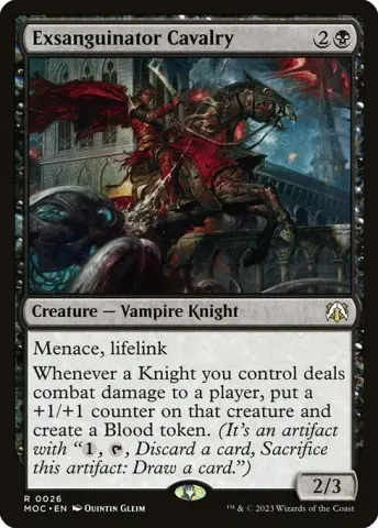 Exsanguinator Cavalry · 26