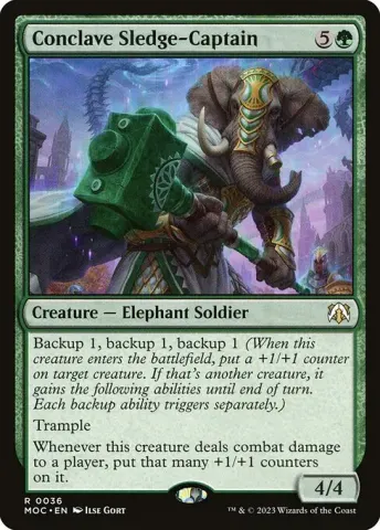 Conclave Sledge-Captain · 36