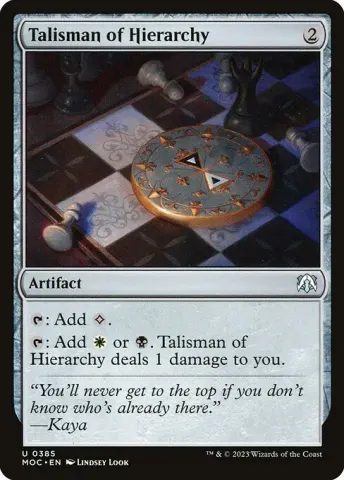 Talisman of Hierarchy · 385