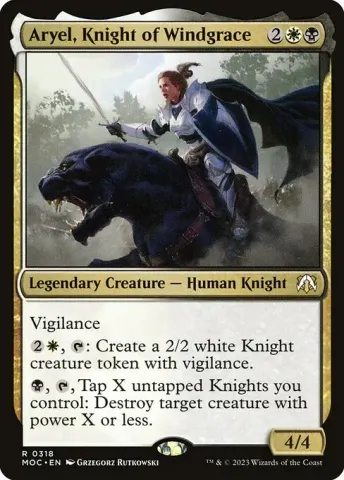 Aryel, Knight of Windgrace · 318