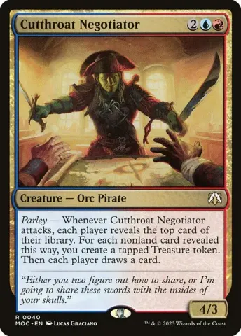 Cutthroat Negotiator · 40