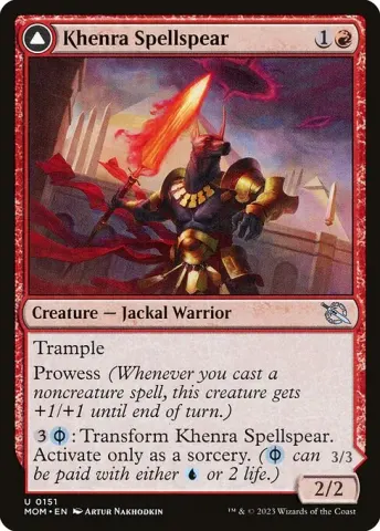 Khenra Spellspear // Gitaxian Spellstalker · 151