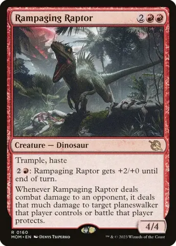 Rampaging Raptor · 160