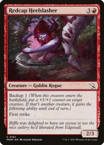 Redcap Heelslasher · 161