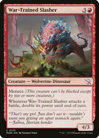 War-Trained Slasher · 172