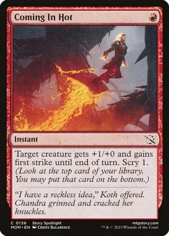 Coming In Hot · 136