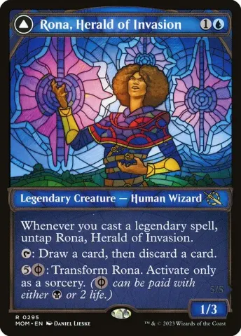 Rona, Herald of Invasion // Rona, Tolarian Obliterator · 295