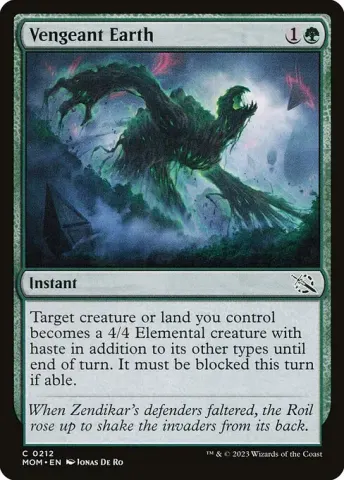 Vengeant Earth · 212