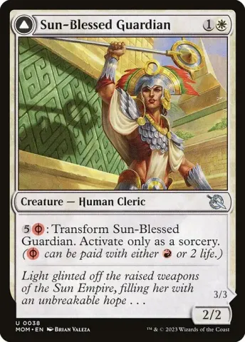 Sun-Blessed Guardian // Furnace-Blessed Conqueror · 38