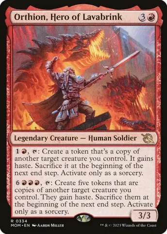 Orthion, Hero of Lavabrink · 334