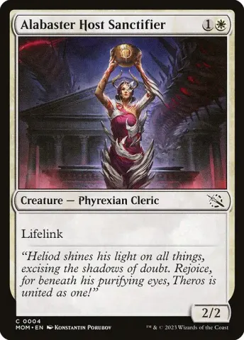 Alabaster Host Sanctifier · 4