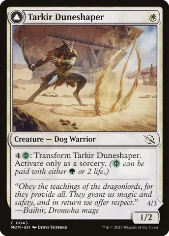 Tarkir Duneshaper // Burnished Dunestomper · 43