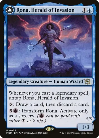 Rona, Herald of Invasion // Rona, Tolarian Obliterator · 75