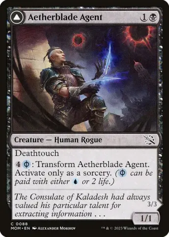 Aetherblade Agent // Gitaxian Mindstinger · 88