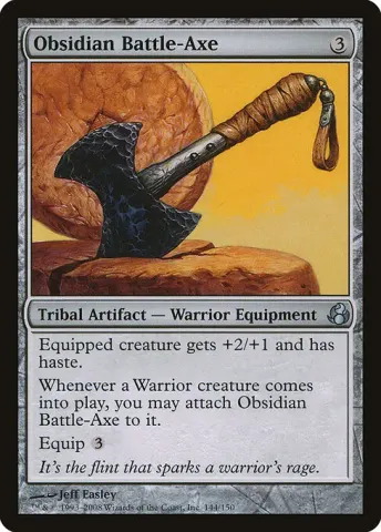 Obsidian Battle-Axe · 144