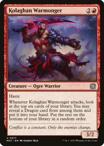 Kolaghan Warmonger · 17