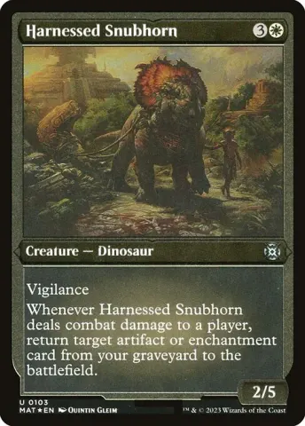 Harnessed Snubhorn · 103