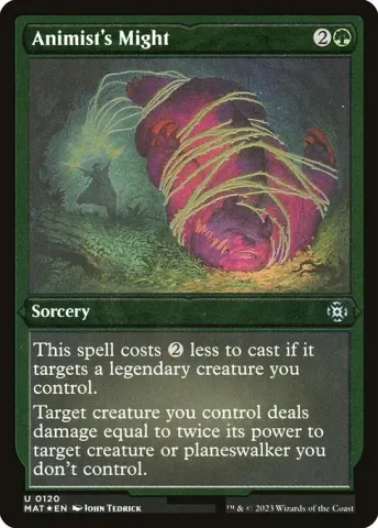Animist's Might · 120