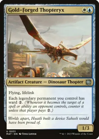 Gold-Forged Thopteryx · 31