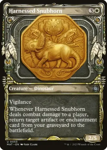 Harnessed Snubhorn · 53