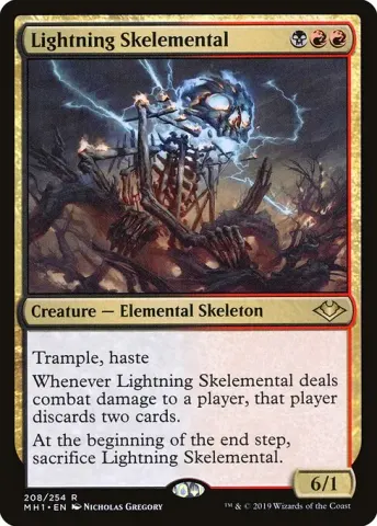 Lightning Skelemental · 208