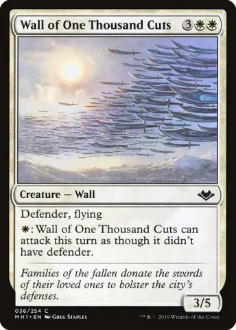 Wall of One Thousand Cuts · 36