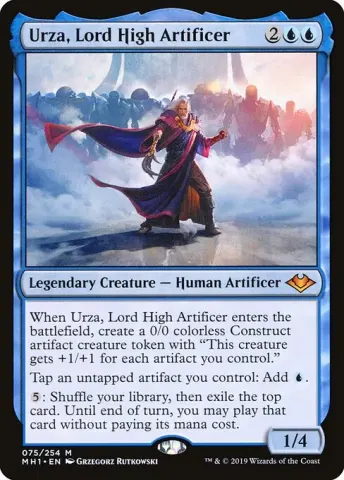 Urza, Lord High Artificer · 75