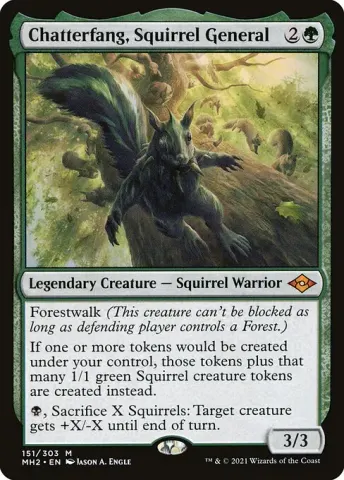 Chatterfang, Squirrel General · 151