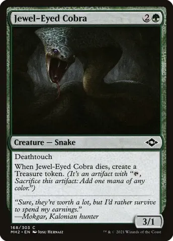 Jewel-Eyed Cobra · 168