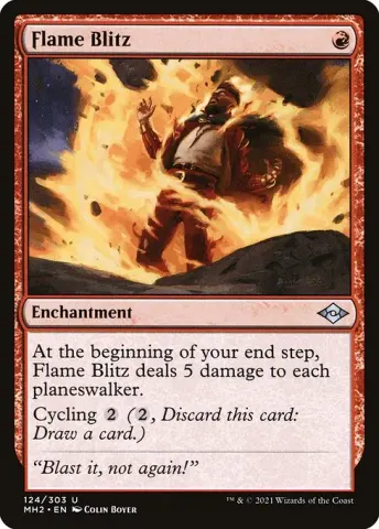 Flame Blitz · 124