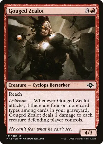 Gouged Zealot · 131