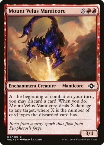 Mount Velus Manticore · 136