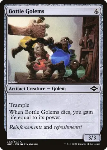 Bottle Golems · 222