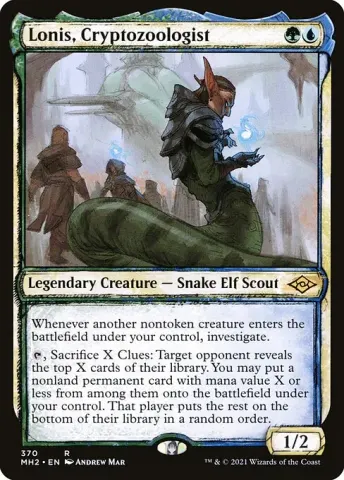 Lonis, Cryptozoologist · 370