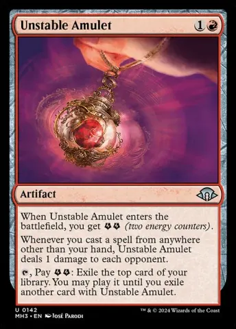 Unstable Amulet · 142
