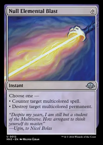 Null Elemental Blast · 12