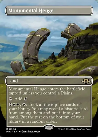 Monumental Henge · 354