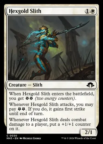 Hexgold Slith · 30