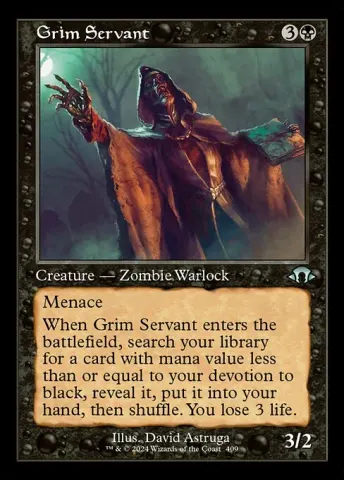 Grim Servant · 409