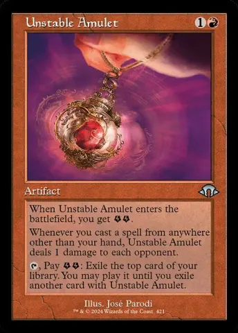 Unstable Amulet · 421