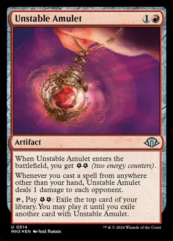 Unstable Amulet · 514