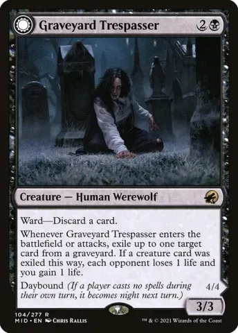 Graveyard Trespasser // Graveyard Glutton · 104
