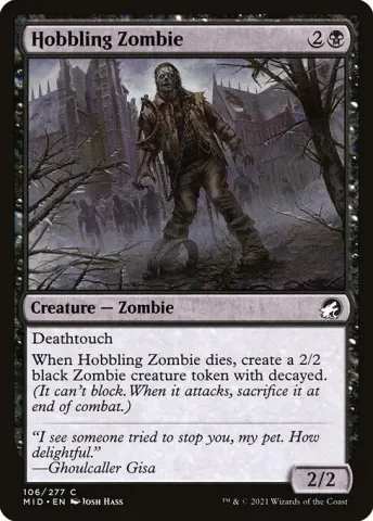 Hobbling Zombie · 106