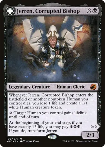 Jerren, Corrupted Bishop // Ormendahl, the Corrupter · 109