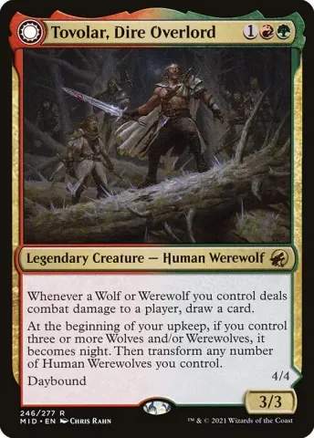 Tovolar, Dire Overlord // Tovolar, the Midnight Scourge · 246