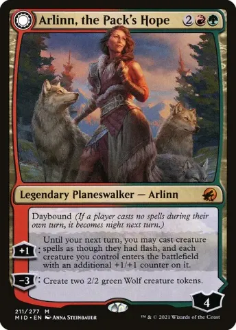 Arlinn, the Pack's Hope // Arlinn, the Moon's Fury · 211