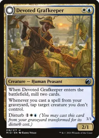 Devoted Grafkeeper // Departed Soulkeeper · 218